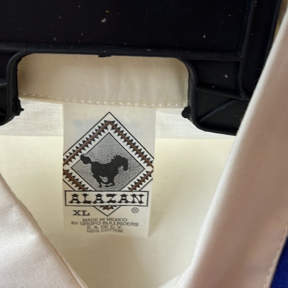 Vintage Sz XL Alazan Long Sleeve Western Shirt NWT - Picture 4 of 4